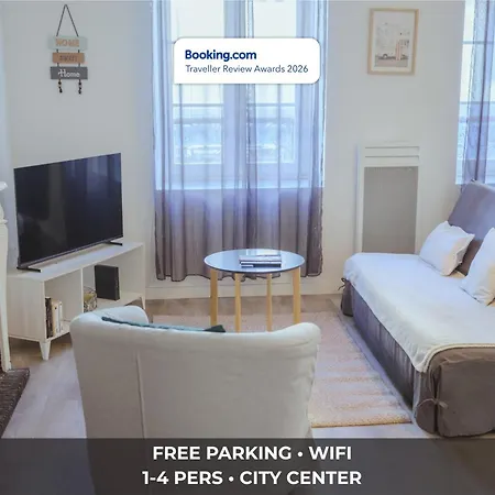 Apartment Coeur De - Parking Prive - La Perle Pau
